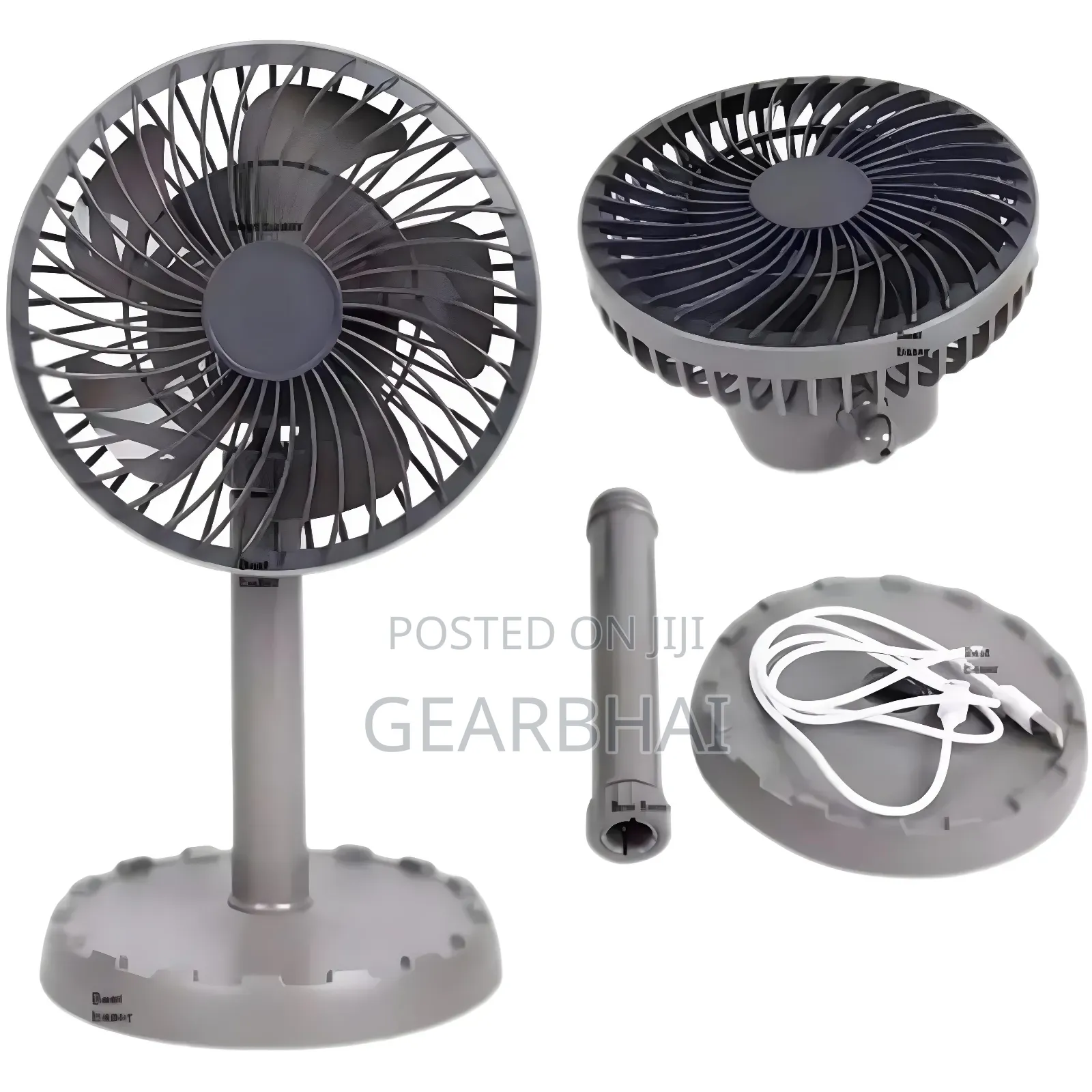 Jysuper Rechargeable Portable Mini Table Fan Jy2218