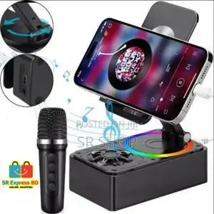  Foldable Cell Phone Stand With Bluetooth Speaker