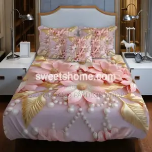Photo - Waterproof 3d Print Bedsheet Collection