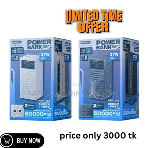 Photo - Remax RPP-161 Container Series 50000mah Pd+Qc Power Bank ,