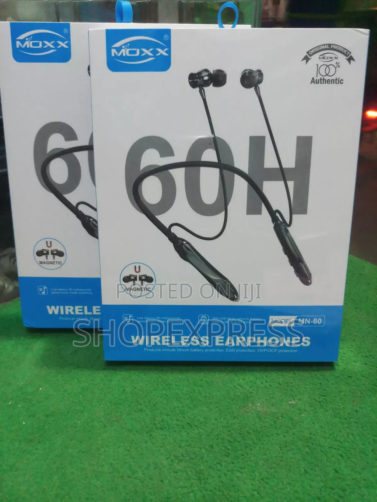 Moxx Mn-60 Wireless Neckband (60 Hour Music)