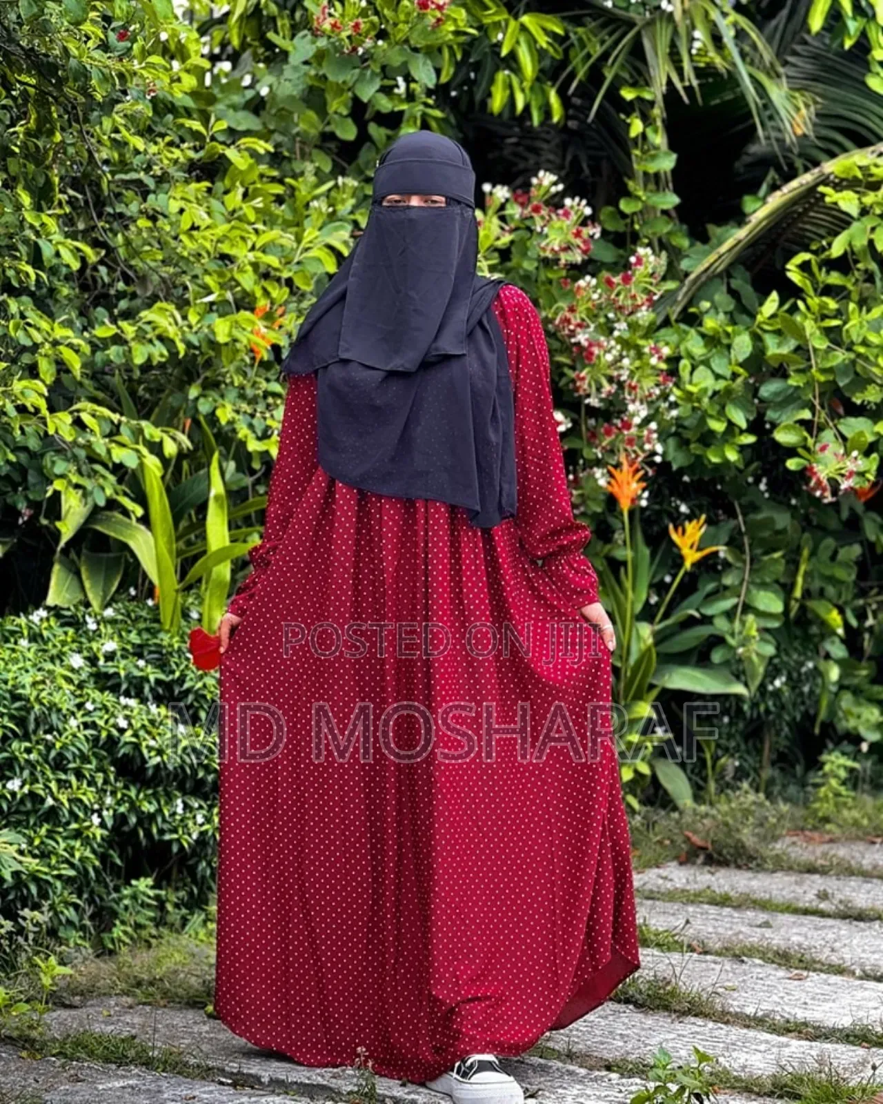 Ball Print Borka (Only Borka)
Details:
Fabric: Dubai Cher