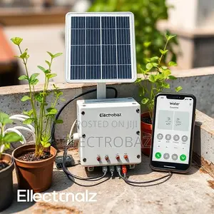 স্মার্ট ছাদবাগান পানি দেওয়ার সিস্টেম (সোলার + মোবাইল Cont.)