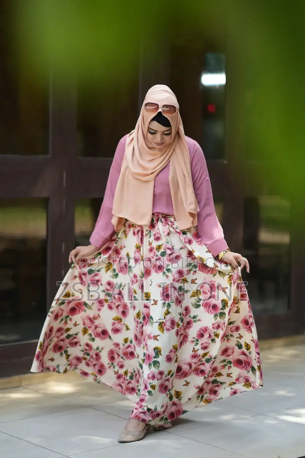 Skirt and Top Two Piece Set
