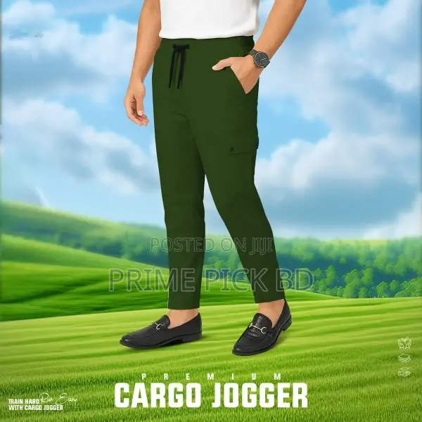 Men's Athentic Stylish Cargo Joggers Pant