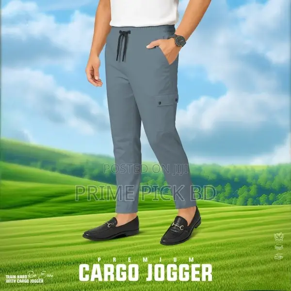 Men's Athentic Stylish Cargo Joggers Pant