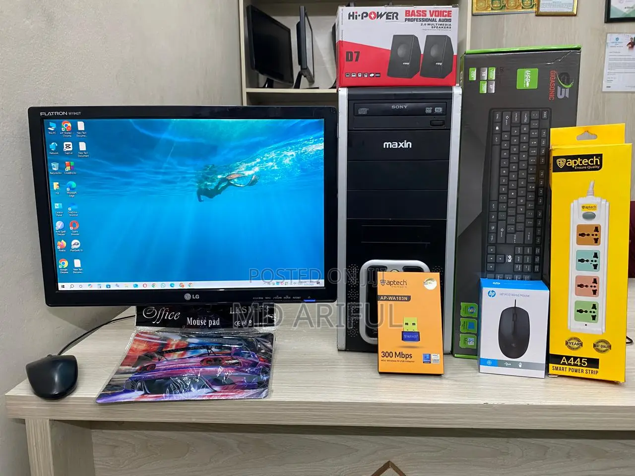 Desktop Computer 4GB Intel Core I5 HDD 500GB