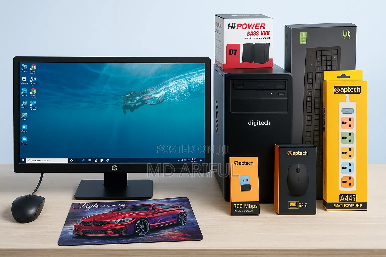 Desktop Computer 8GB Intel Core I5 SSD 128GB