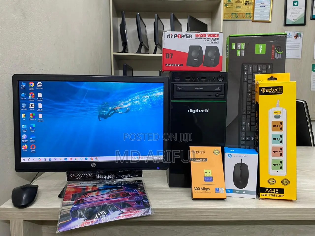 Desktop Computer 8GB Intel Core I5 SSD 128GB