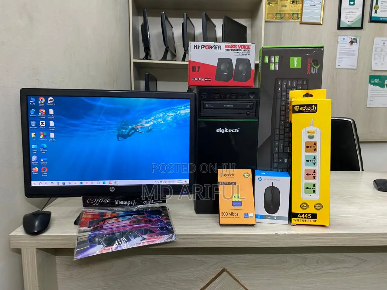 Desktop Computer 8GB Intel Core I5 SSD 128GB