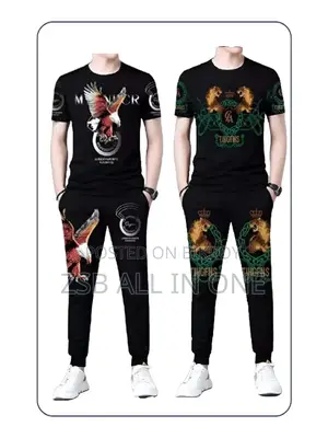 Trendy Mesh T-Shirt Trouser Combo New Products