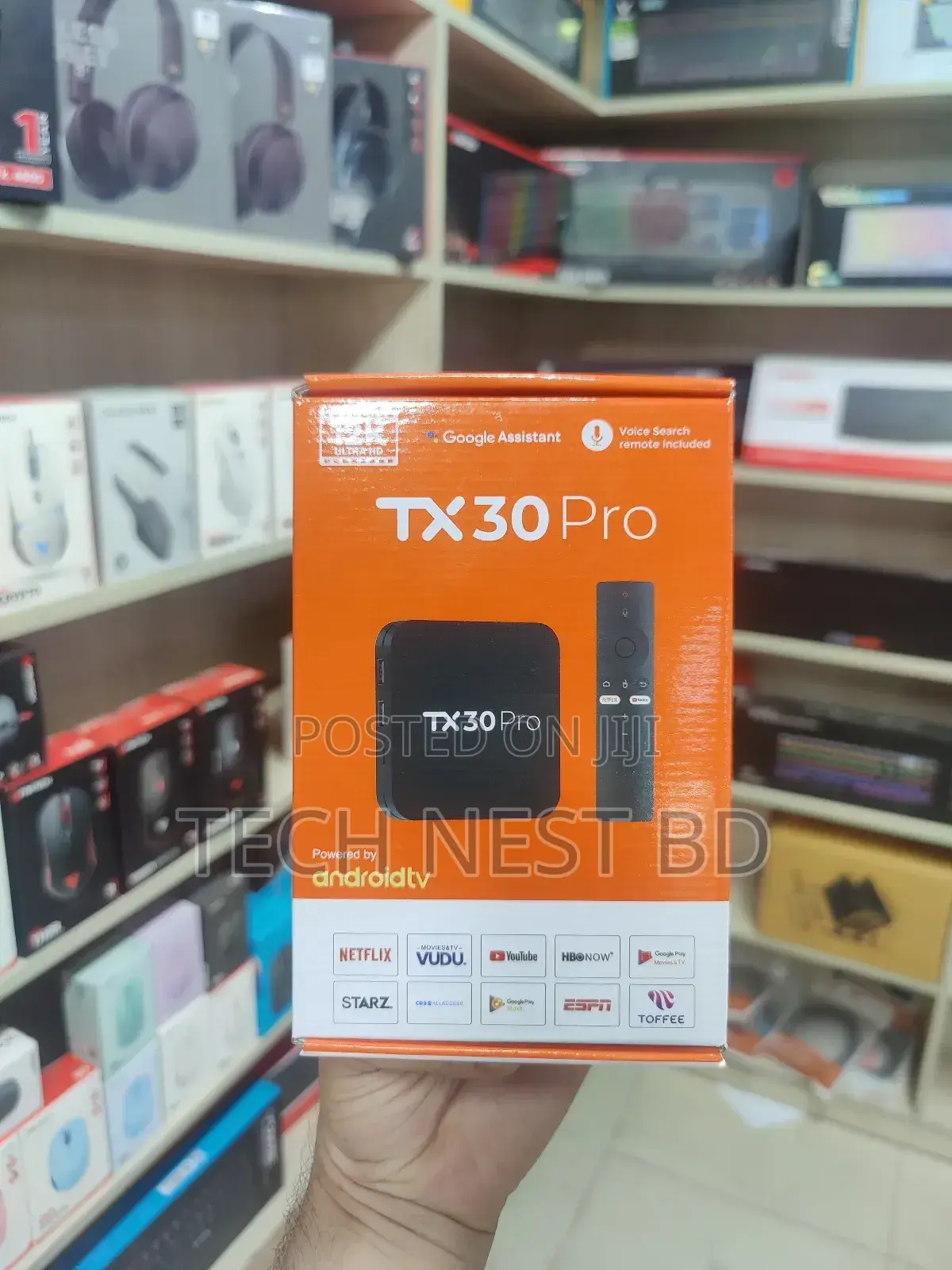 Tx30 Pro Ultra Hd Android Smart Tv Box Voice Remote