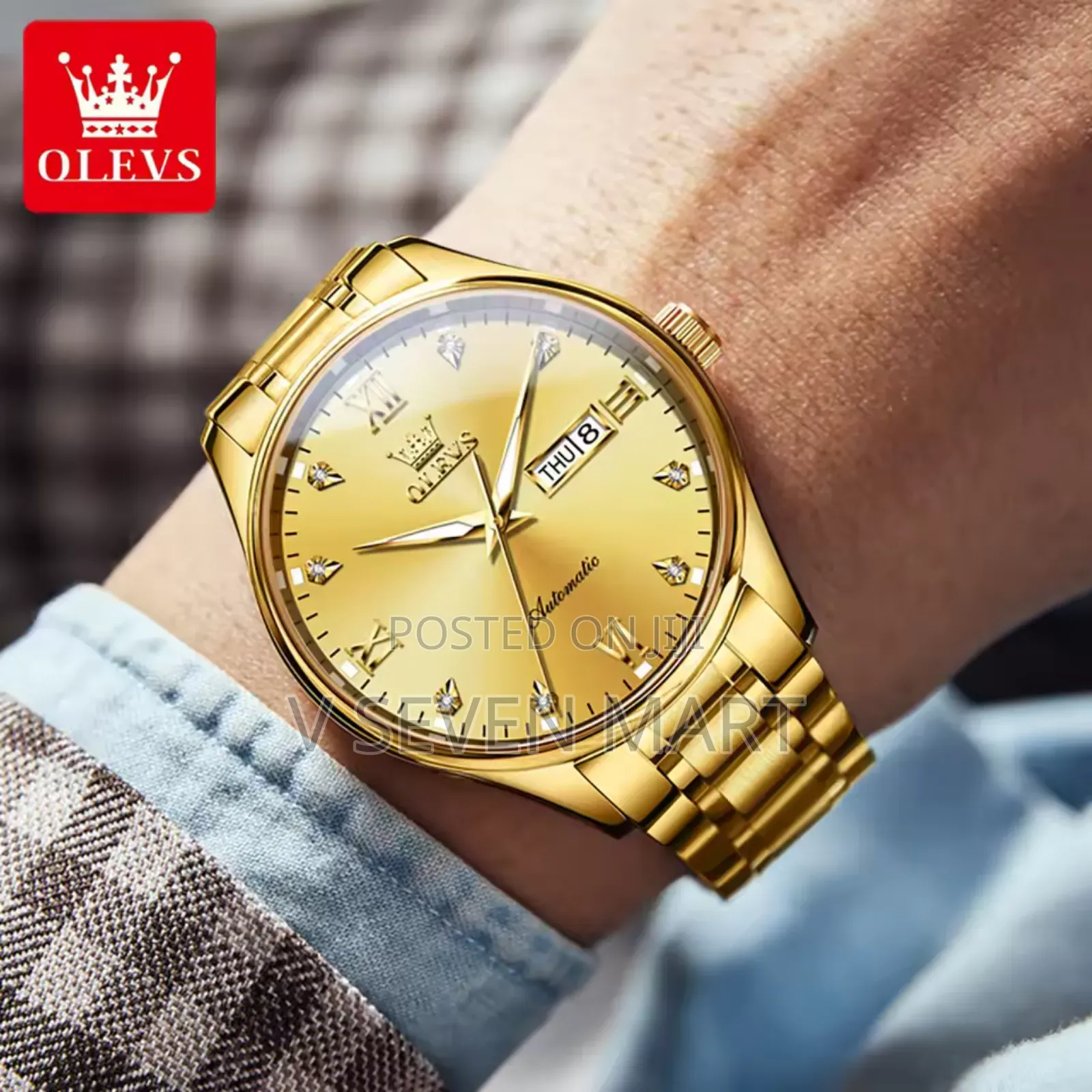 Olevs Luxury Men's Watch