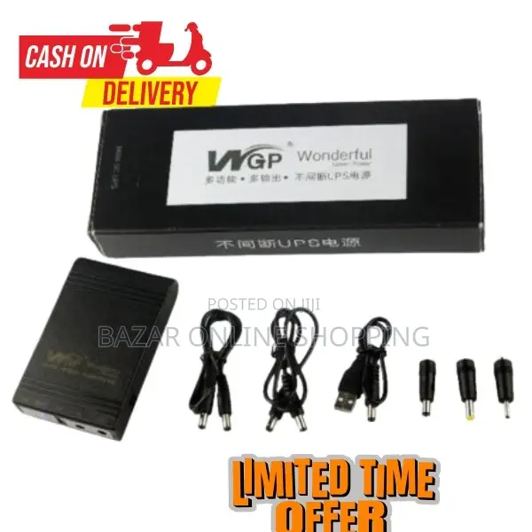WGP Mini Ups Input 12v Output 5/9/12v (10400mah)