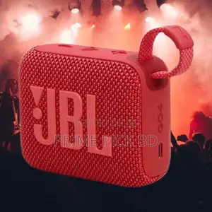 Bl Go 4 Red Portable Bluetooth Speaker – Super Bass