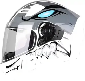 Photo - Full Face Steelbird Double Visor Sba-21 Born Ready Helmet