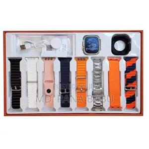 Y80 Ultra Smart Watch 8 in 1 Combo