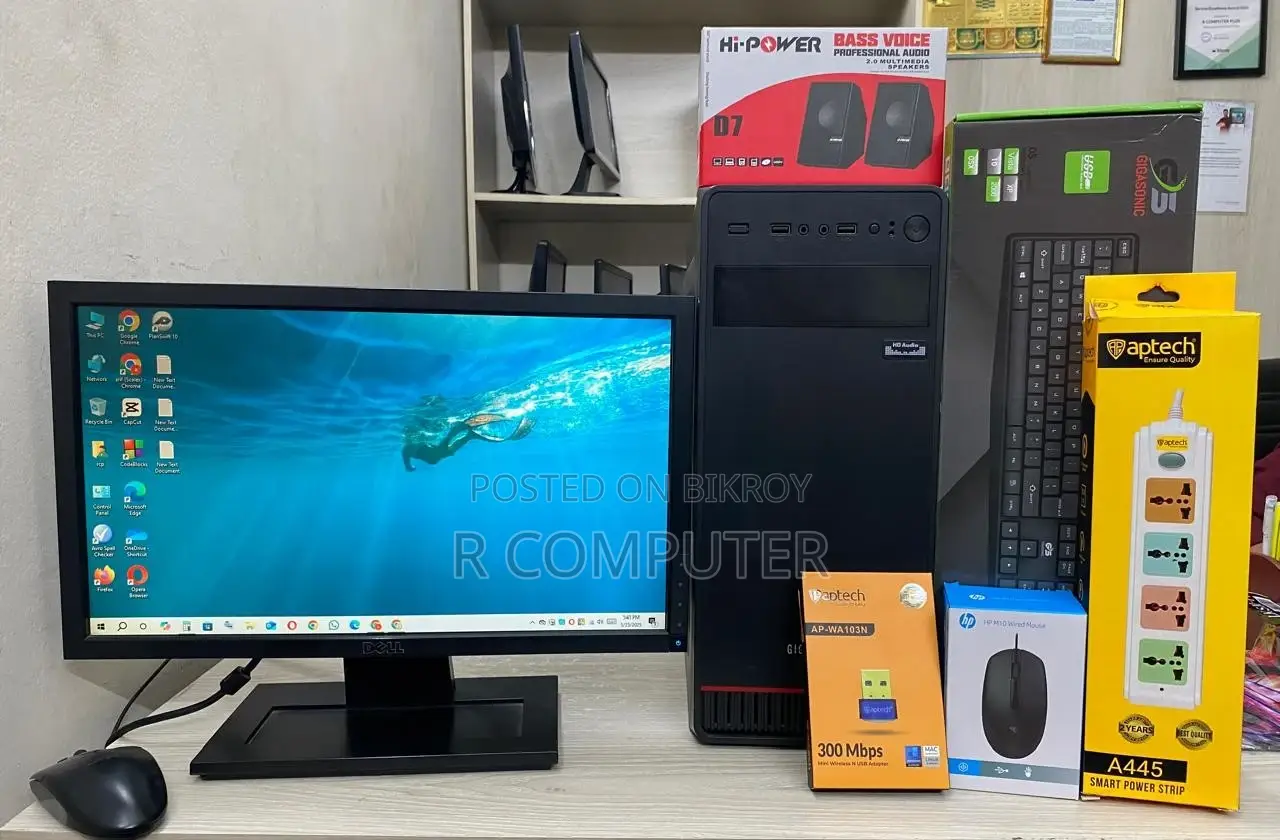 Desktop Computer 8GB Intel Core i5 SSD 128GB