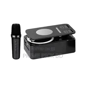 Photo -  Rotating Foldable Phone Stand With Bluetooth Speaker