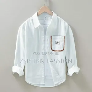 Stylish Black Shirt With White Inner