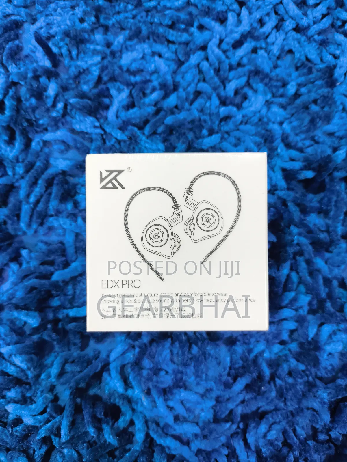 Kz Edx Pro Dynamic Hifi Earphone With Mic