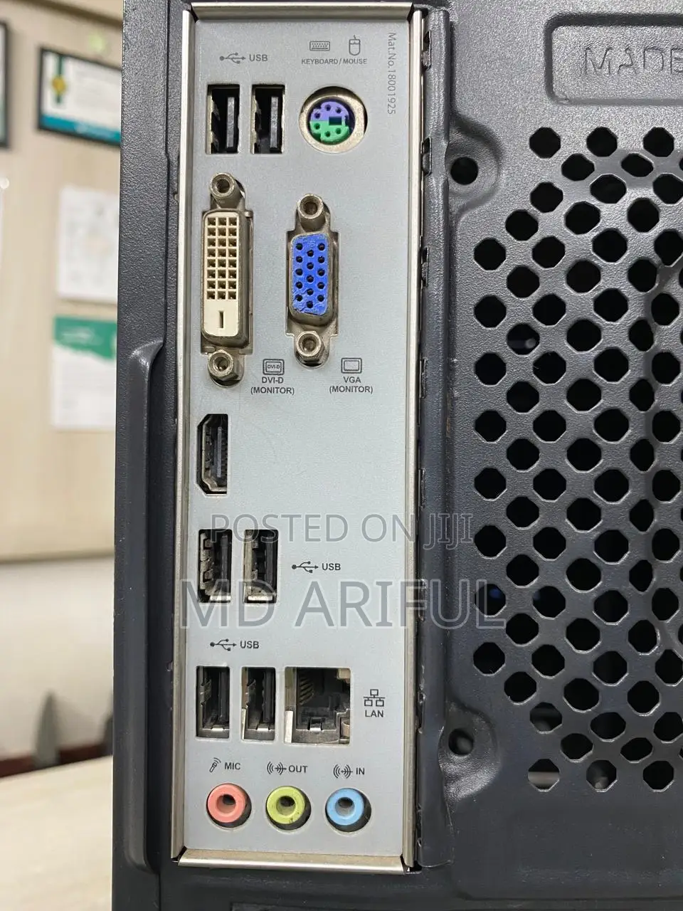 Pc Intel Core I5 ( 1st Gen)_hdd 500gb_ram 4gb_graphic 2gb