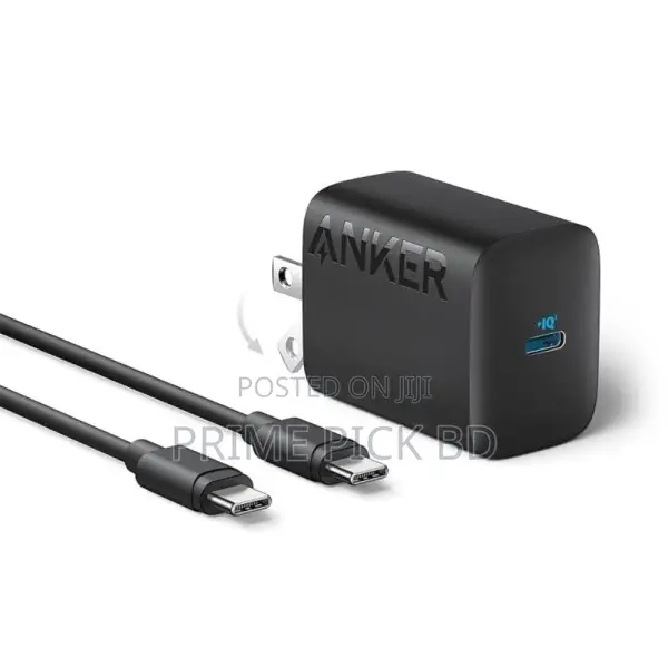 Anker 312 Usb-C 30w Fast Charger | Foldable Plug | Poweriq 3