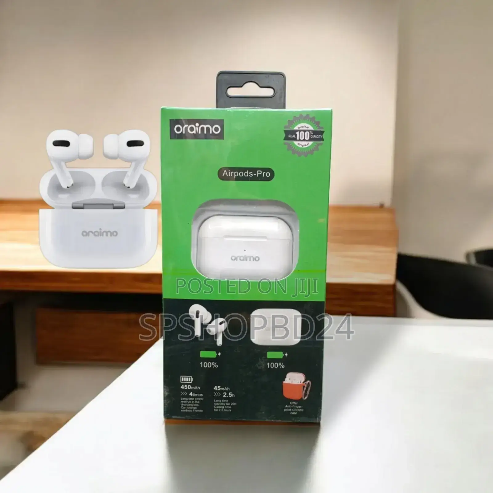 Oraimo Airpods Pro ওয়্যারলেস ইয়ারবাডস Bluetooth Headphone