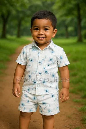 Photo - Boys Shirt and Pant Set