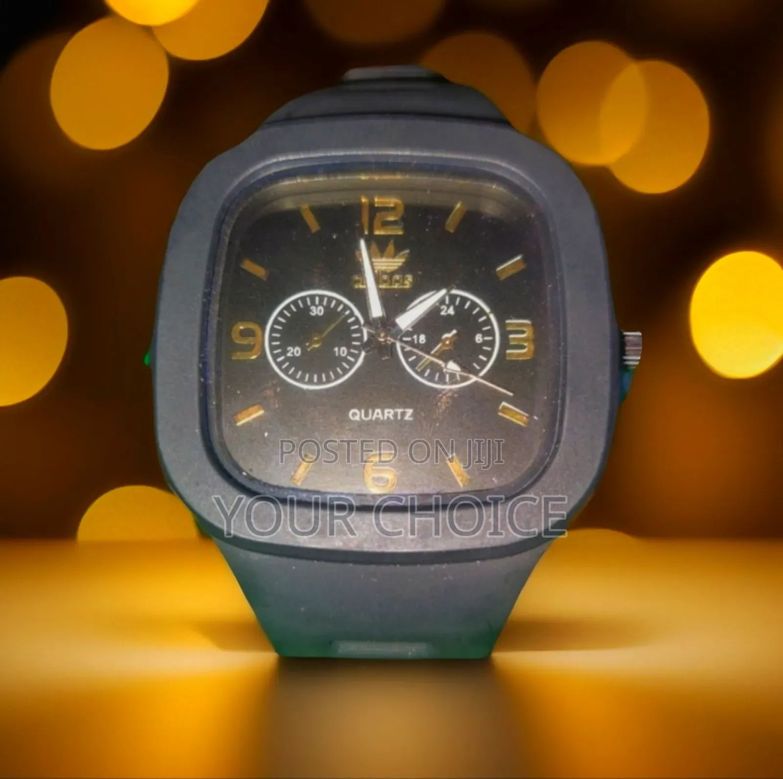 New Silicon Analogue Fashionable Watch for Men