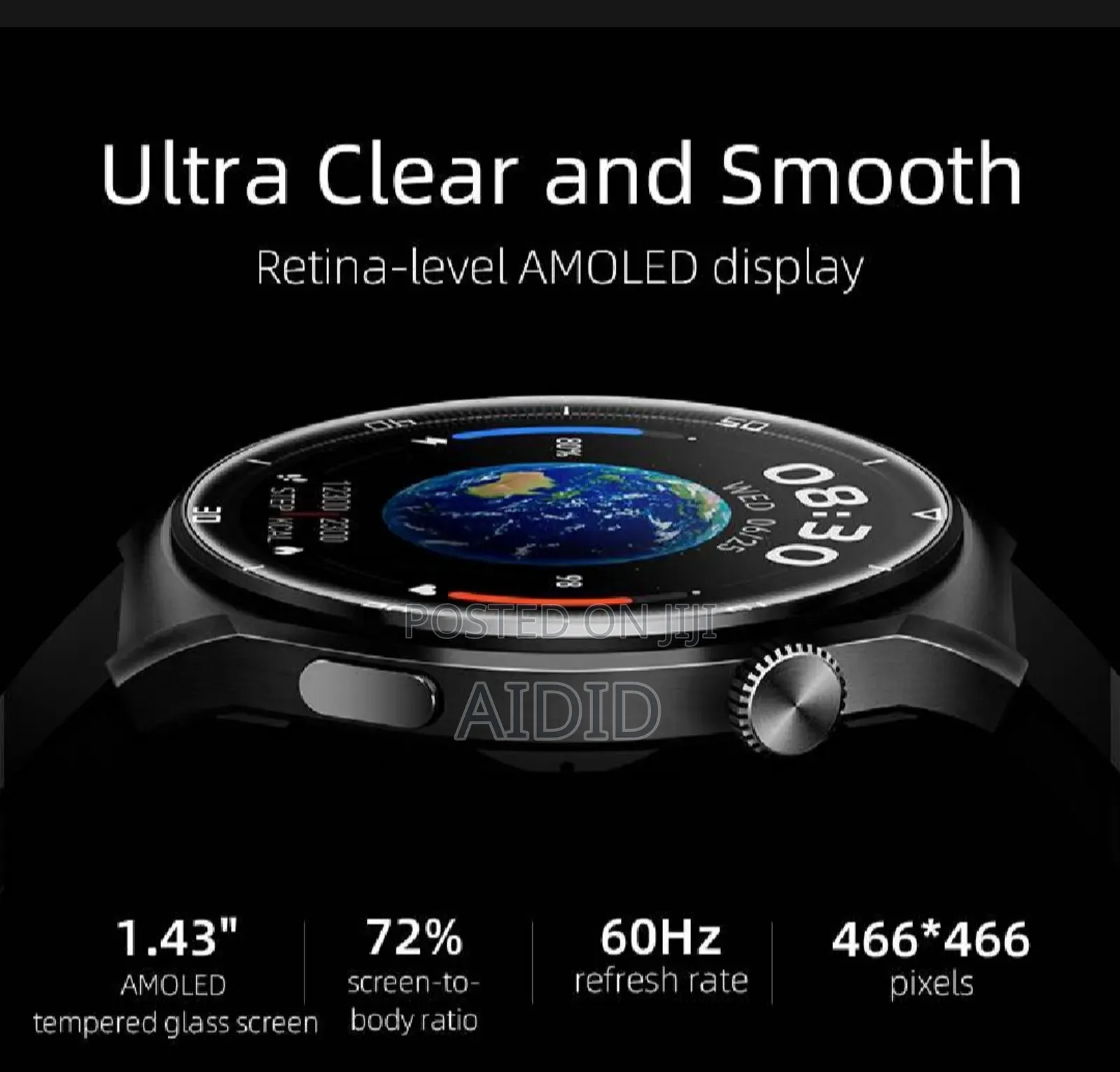 Qcy Gt 2 Smart Watch Retina Amoled Display