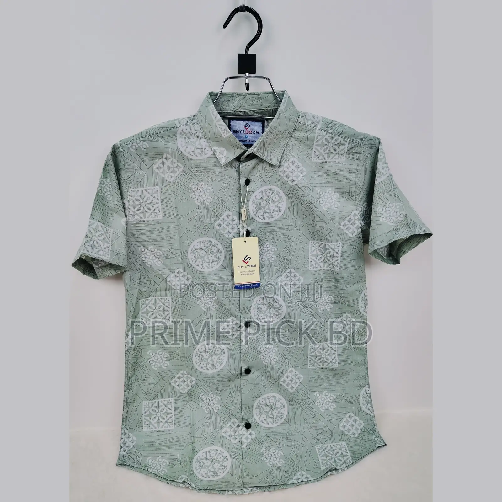 Pure Cotton Half Sleeve Printed Shirt for Men | Shy Looks