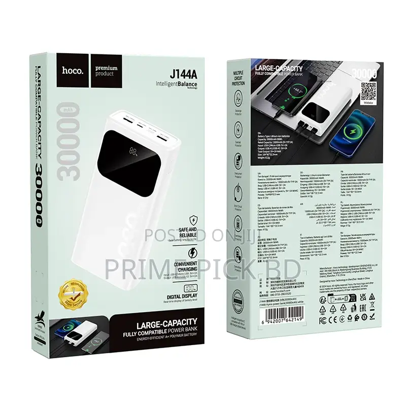 Hoco J144a 30000mah Power Bank