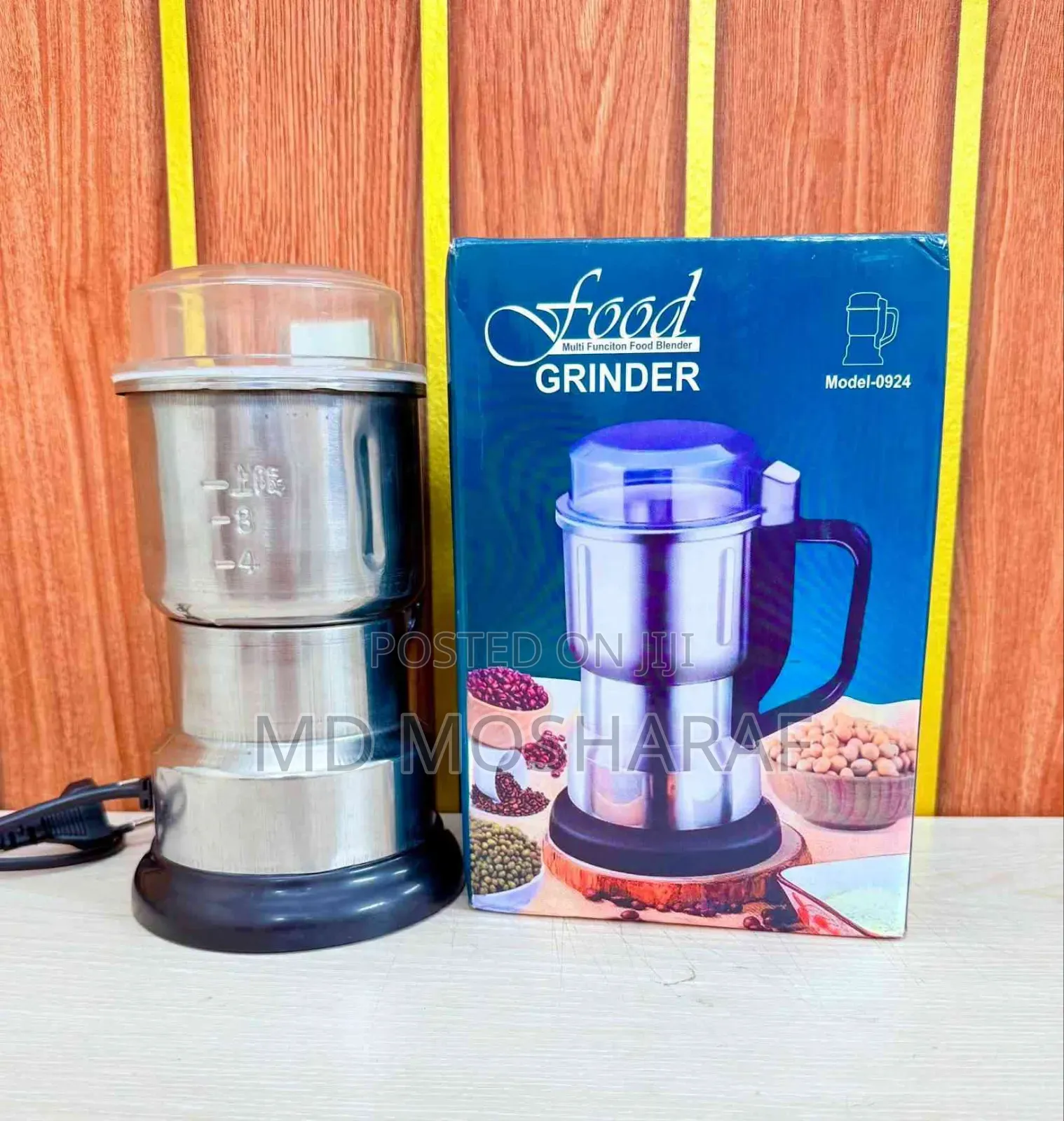 Multi-Functional Stainless Steel Food Grinder.