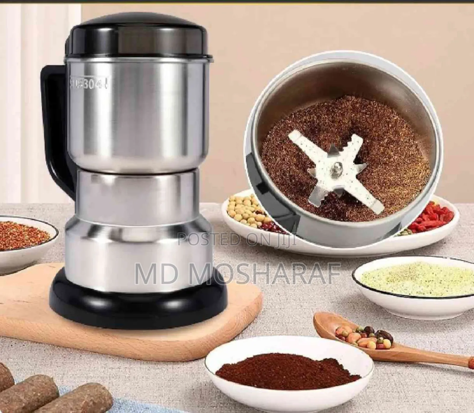 Multi-Functional Stainless Steel Food Grinder.