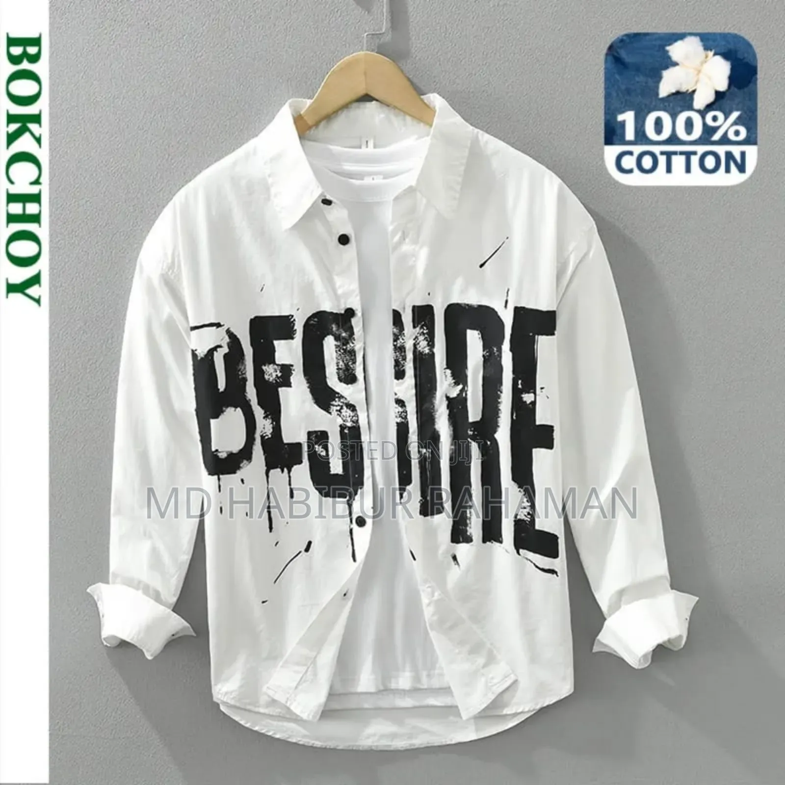 Cotton Stylist Shirt (Only Shirt)