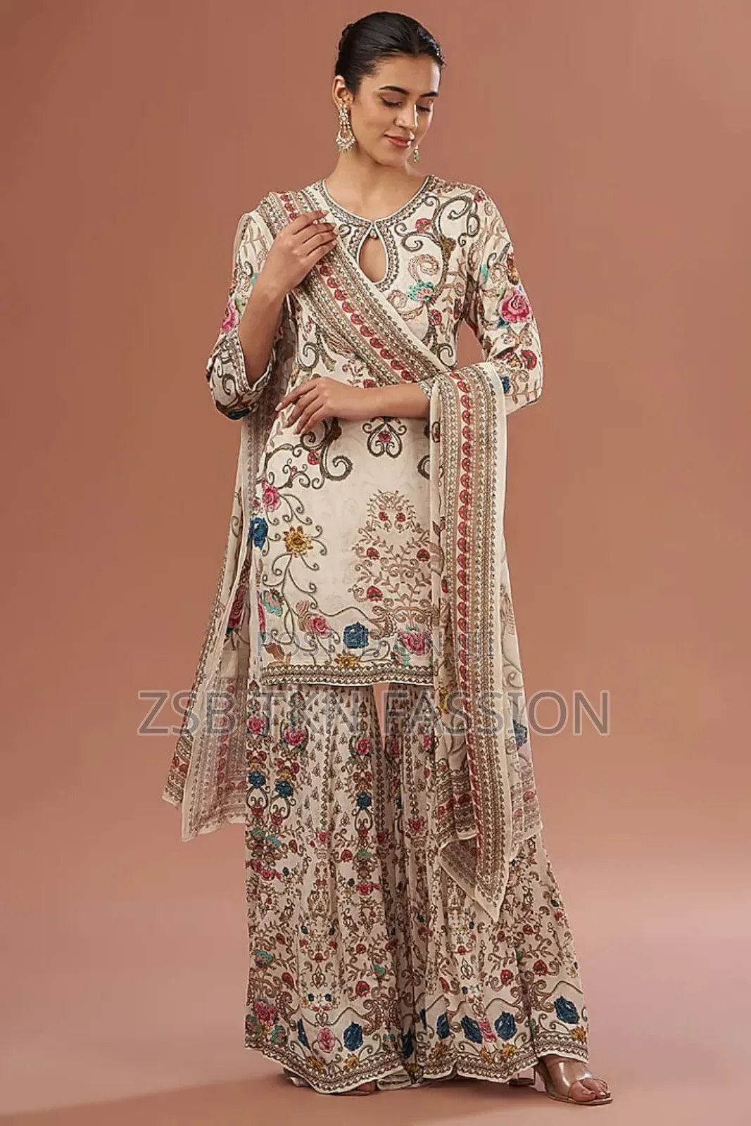 Premium Quality Digital Print 3pices New Products for Girls