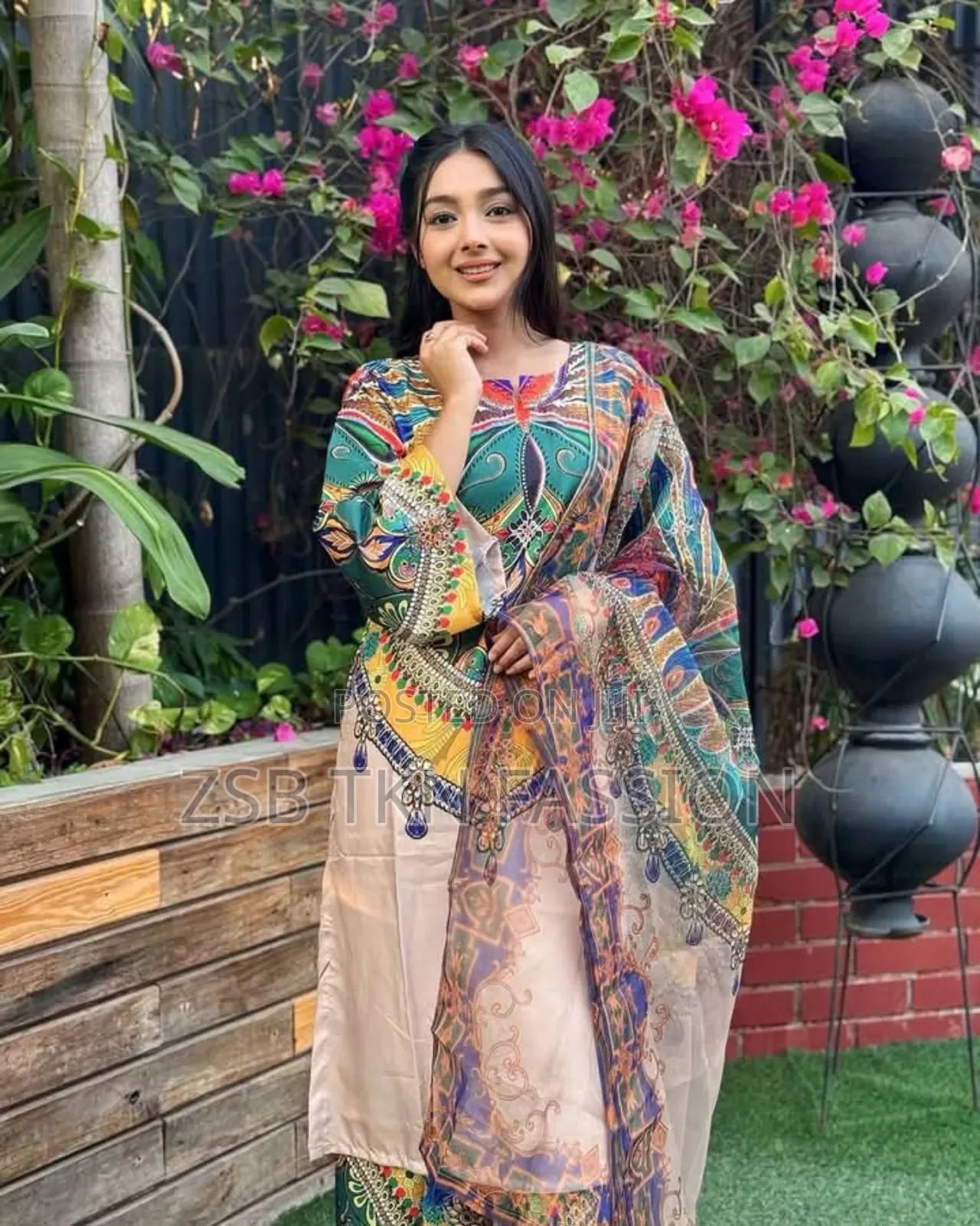 Digital Print Three Piece New Products for Fuf DBJHC