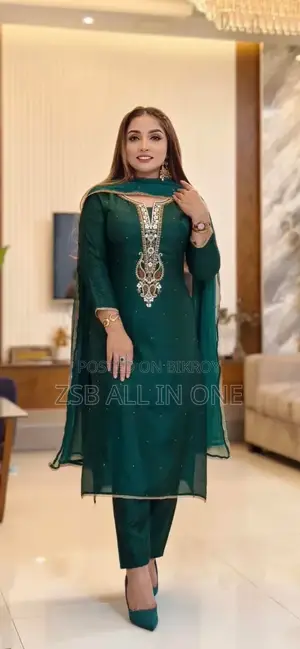 এমব্রয়ডারি থ্রি পিস ঈদ কালেকশন