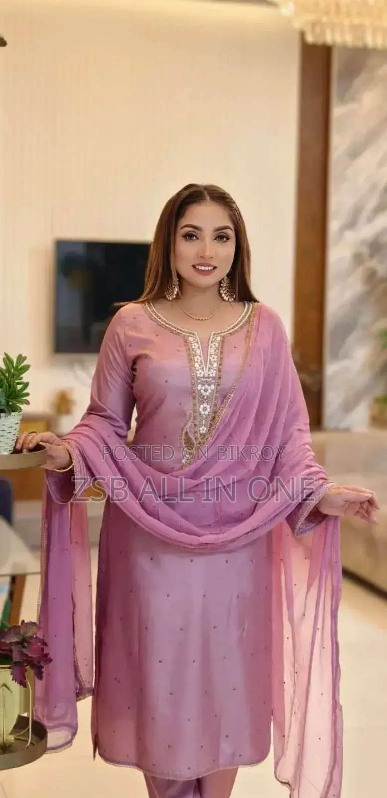 এমব্রয়ডারি থ্রি পিস ঈদ কালেকশন