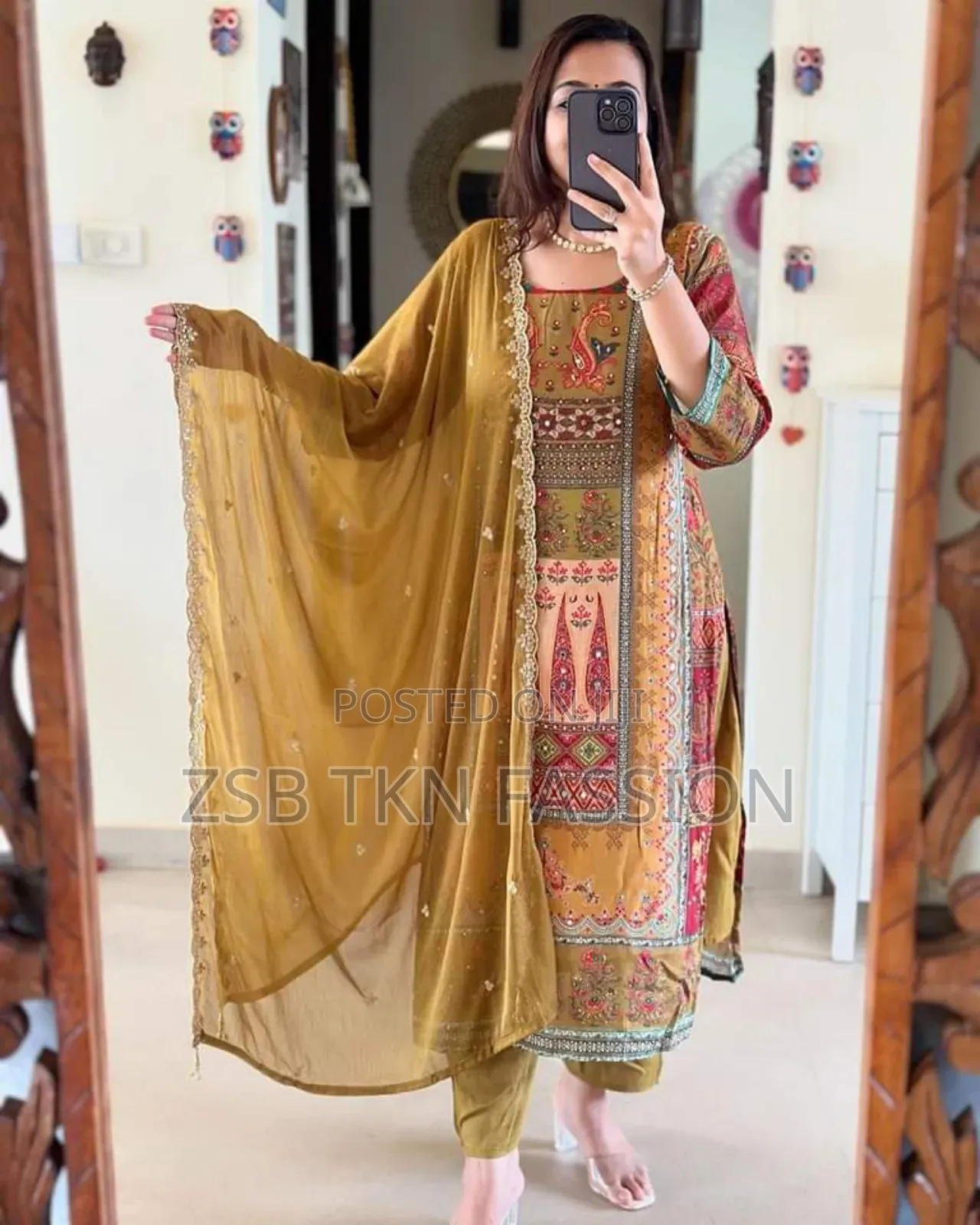 Digital Print Three Piece Premium Fine Cotton