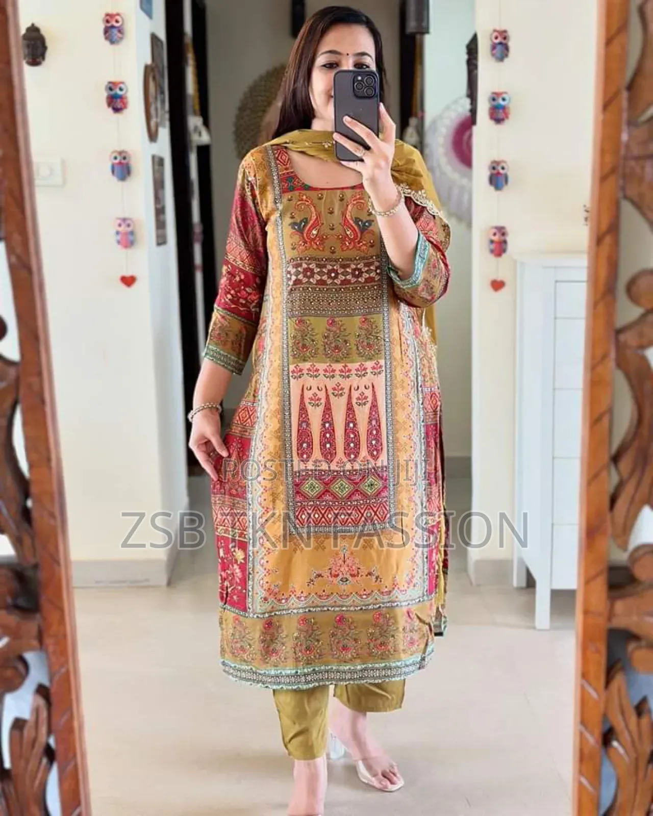 Digital Print Three Piece Premium Fine Cotton