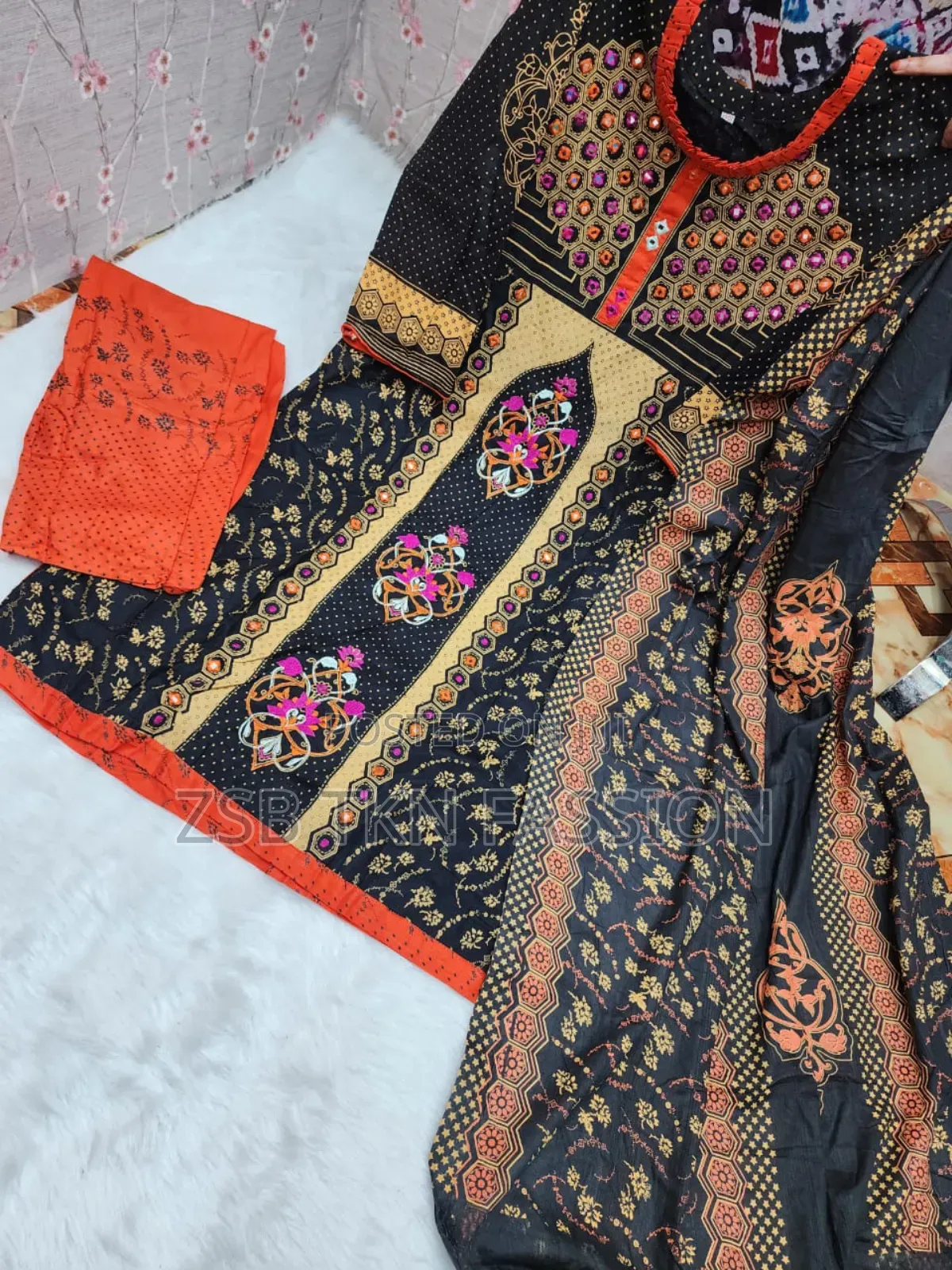 Slap Cotton Three Piece