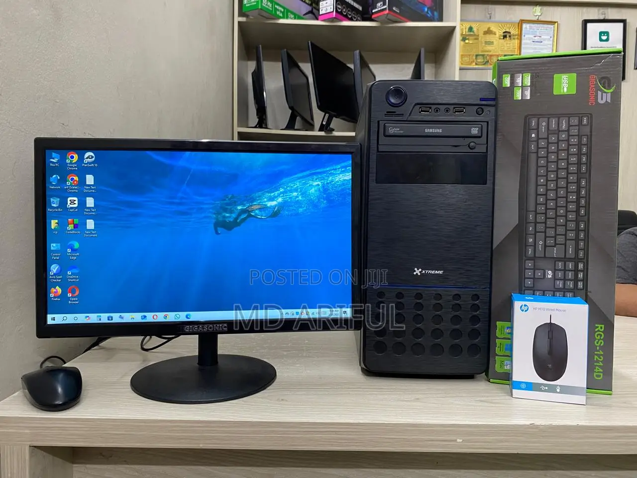 Desktop Computer 4GB Intel Core I5 HDD 500GB