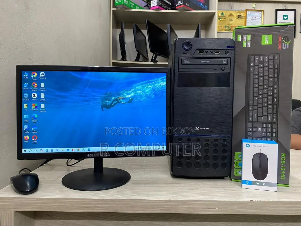 Desktop Computer 4GB Intel Core i5 HDD 500GB