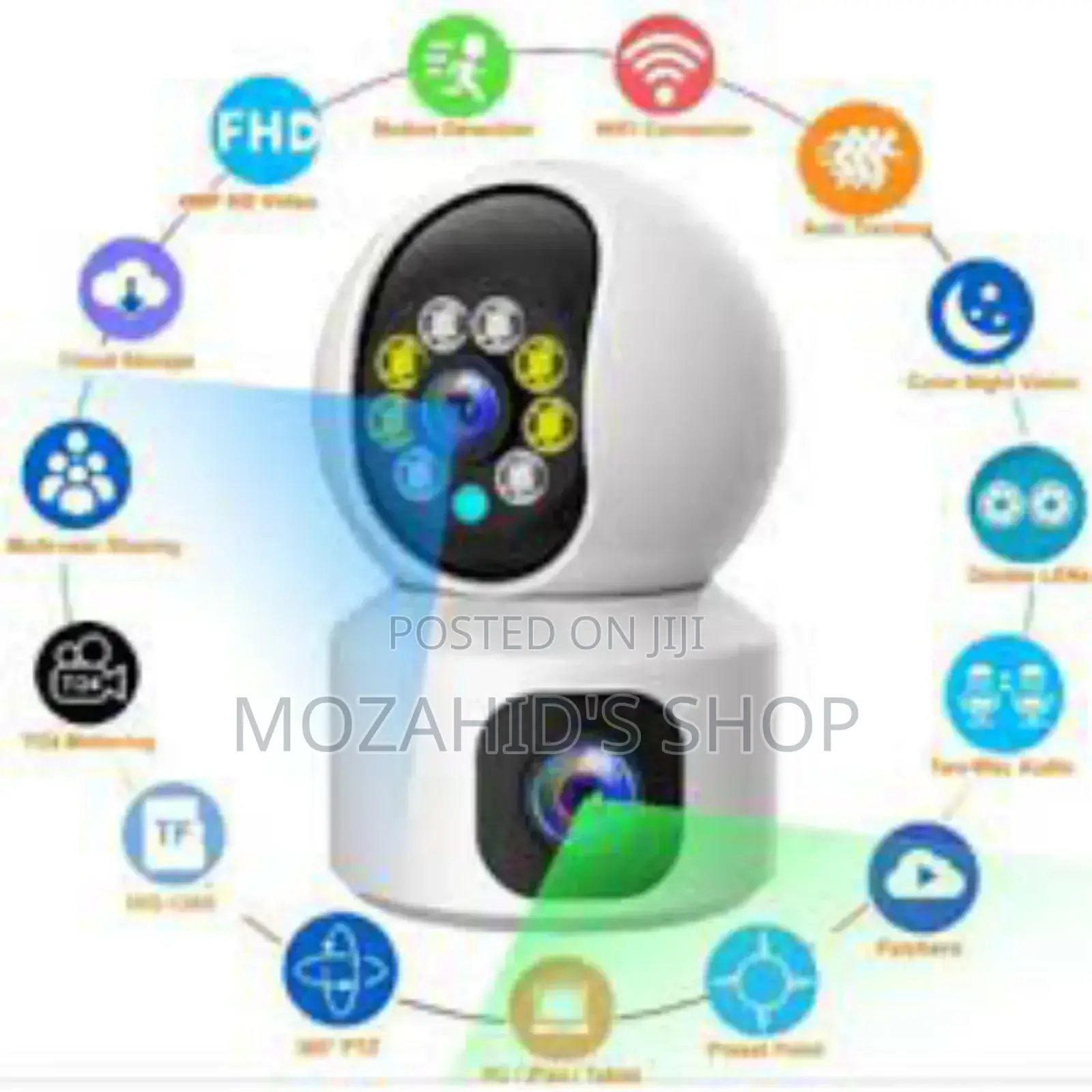 V380 Pro Dual Lans Wifi Camera 1080p