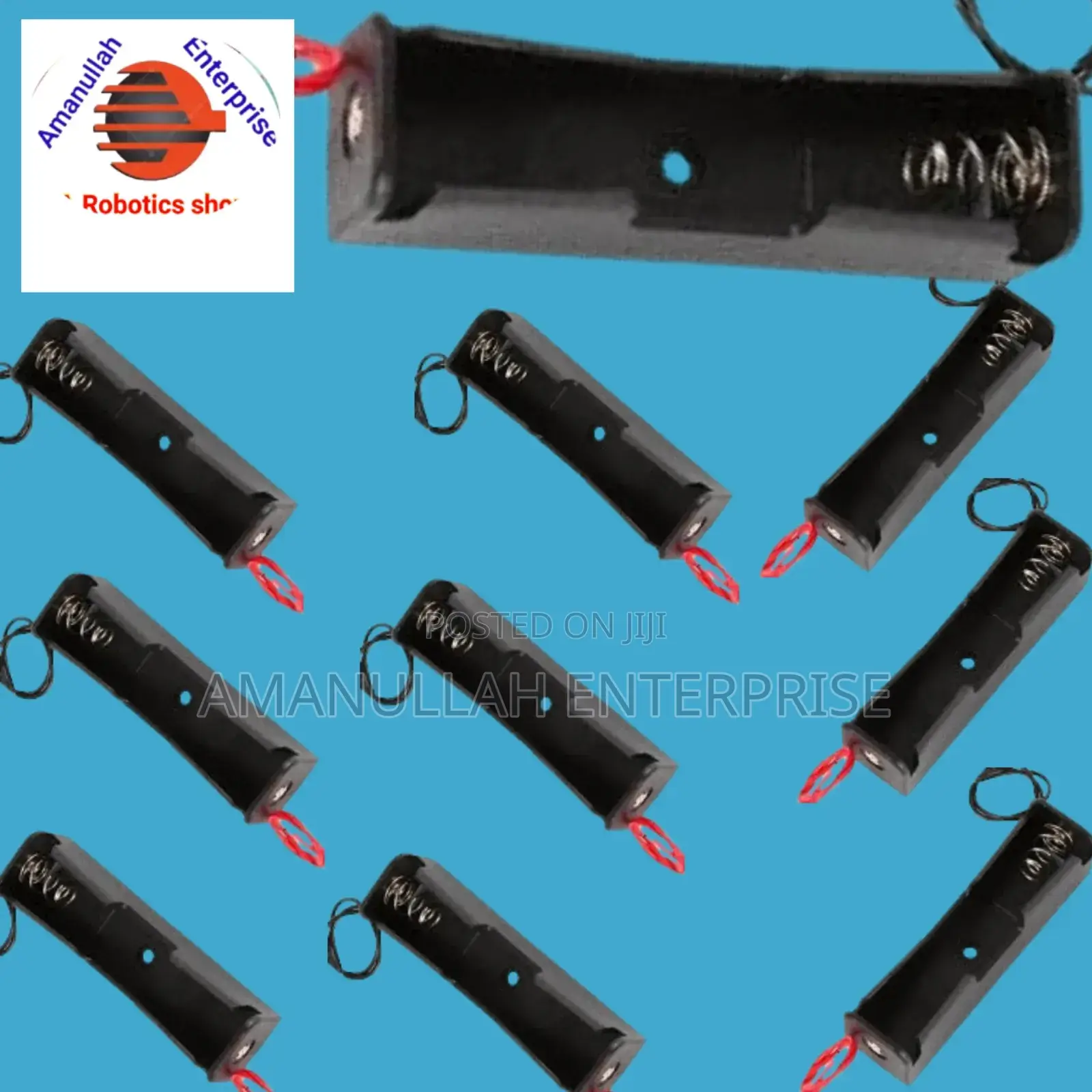 1s 18650 Li-Ion Battery Holder Case for 3.7v Battery 1 Cell.