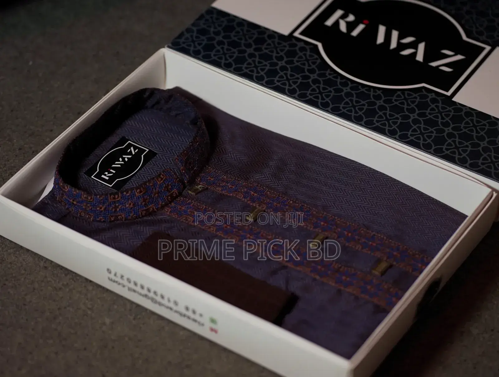 Premium Cotton Embroidery Panjabi