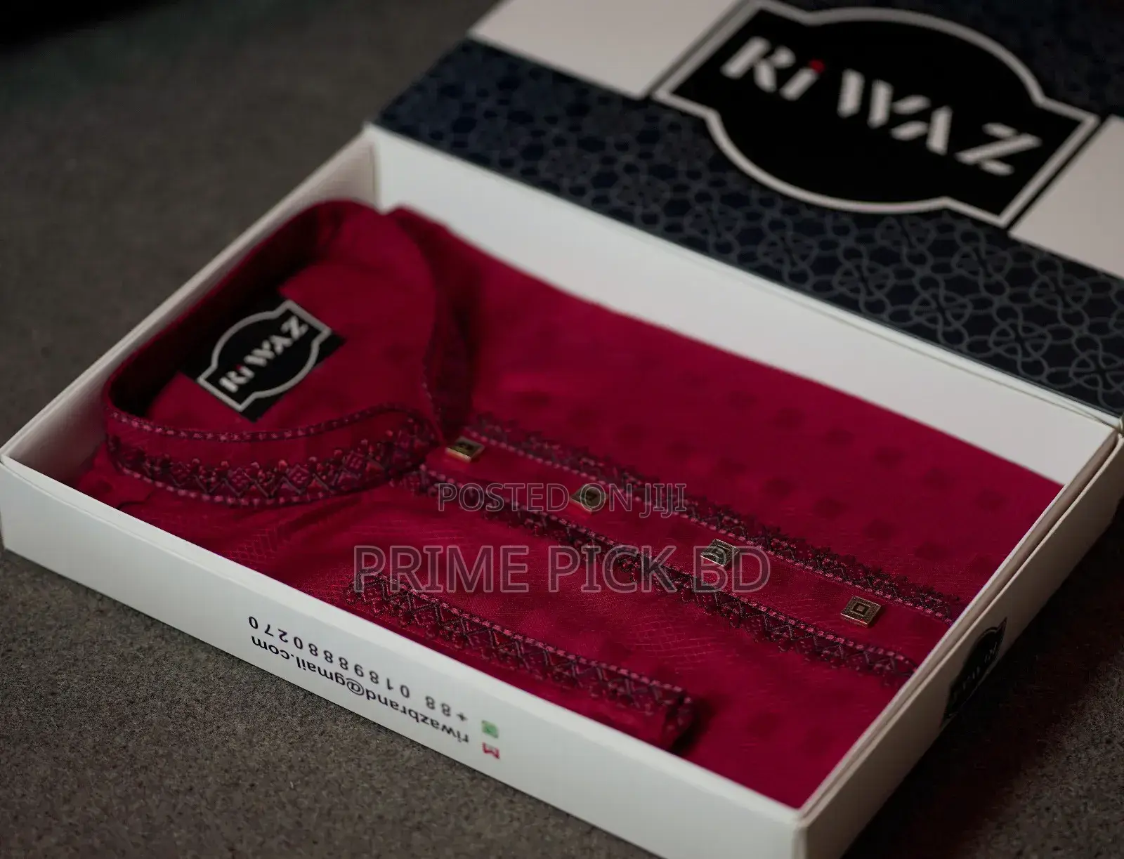 Premium Cotton Embroidery Panjabi