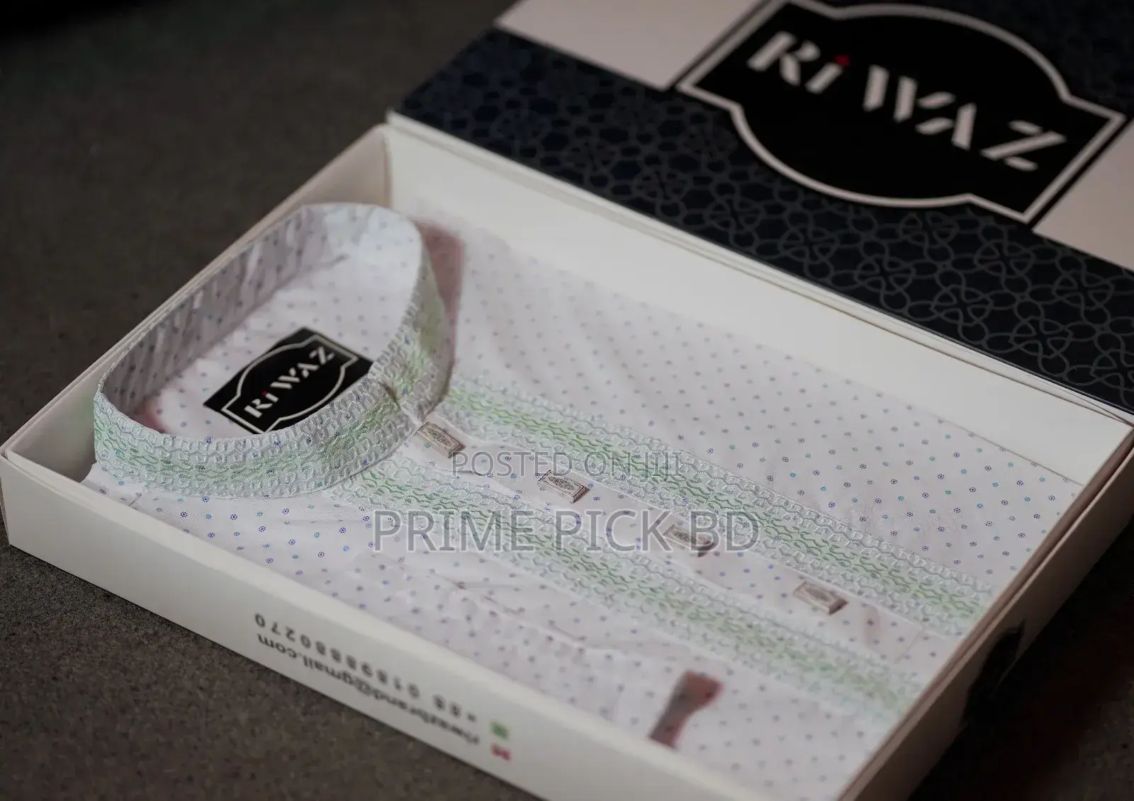 Premium Cotton Embroidery Panjabi